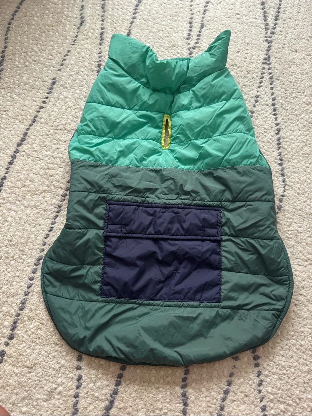 Quilted dog coat for Medium size dog